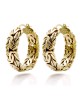 Byantine Earrings in Gold